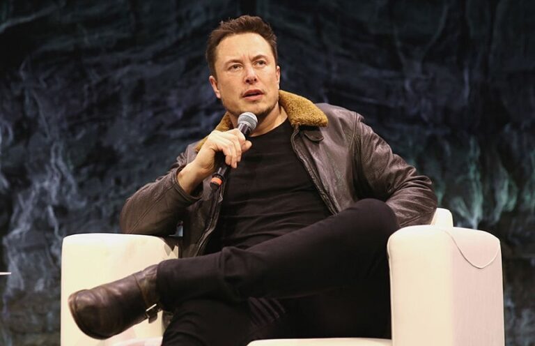 A file photo of Elon Musk
